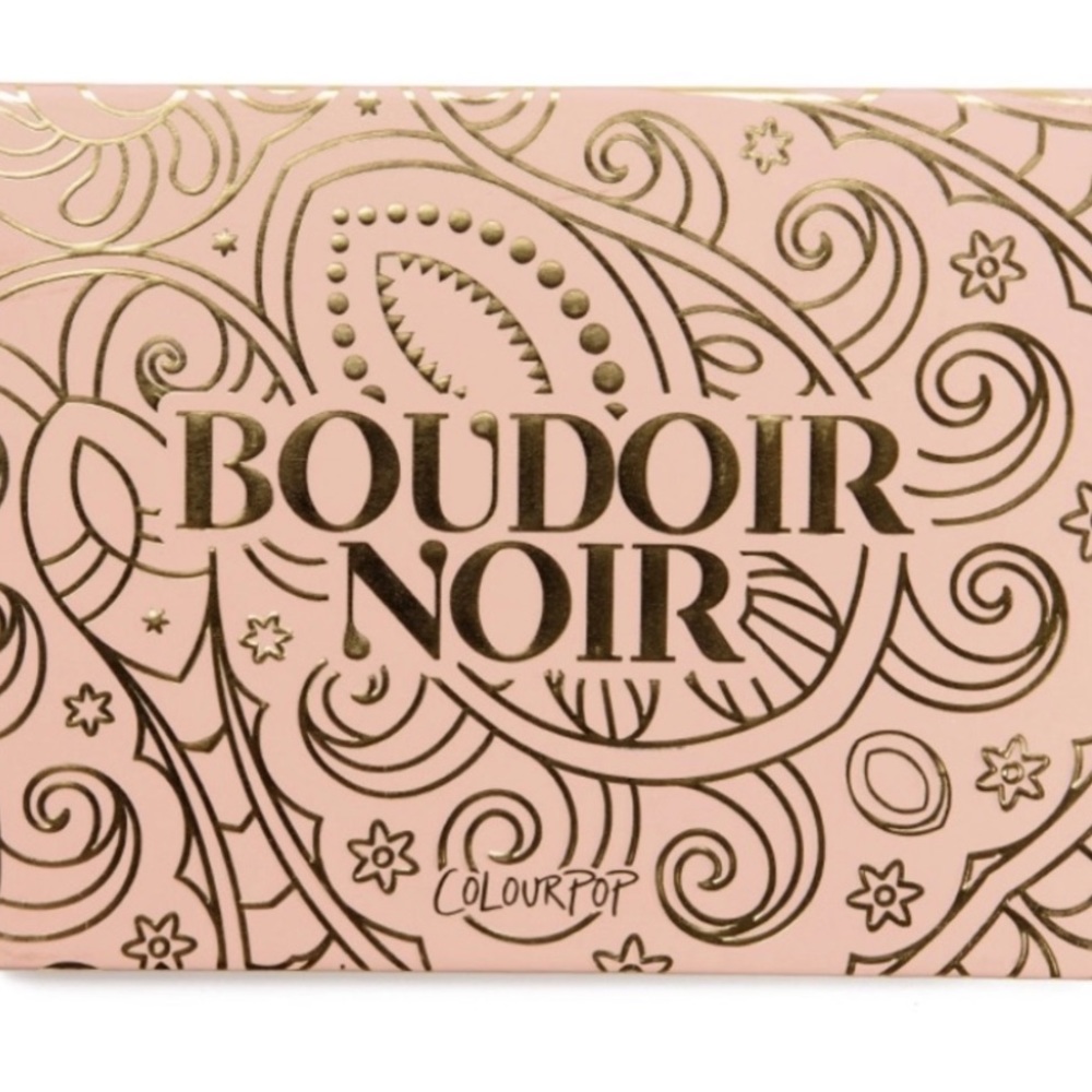 NWT ❤️DISCONTINUED❤️ BOUDOIR NOIR COLOURPOP CP EYESHADOW PALETTE - Picture 5 of 9